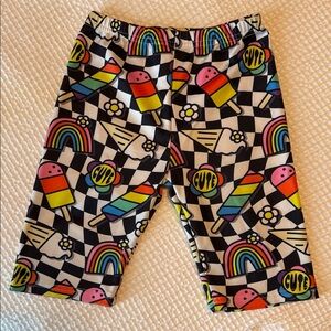 Lola + The Boys Cute Rainbow Biker Shorts
